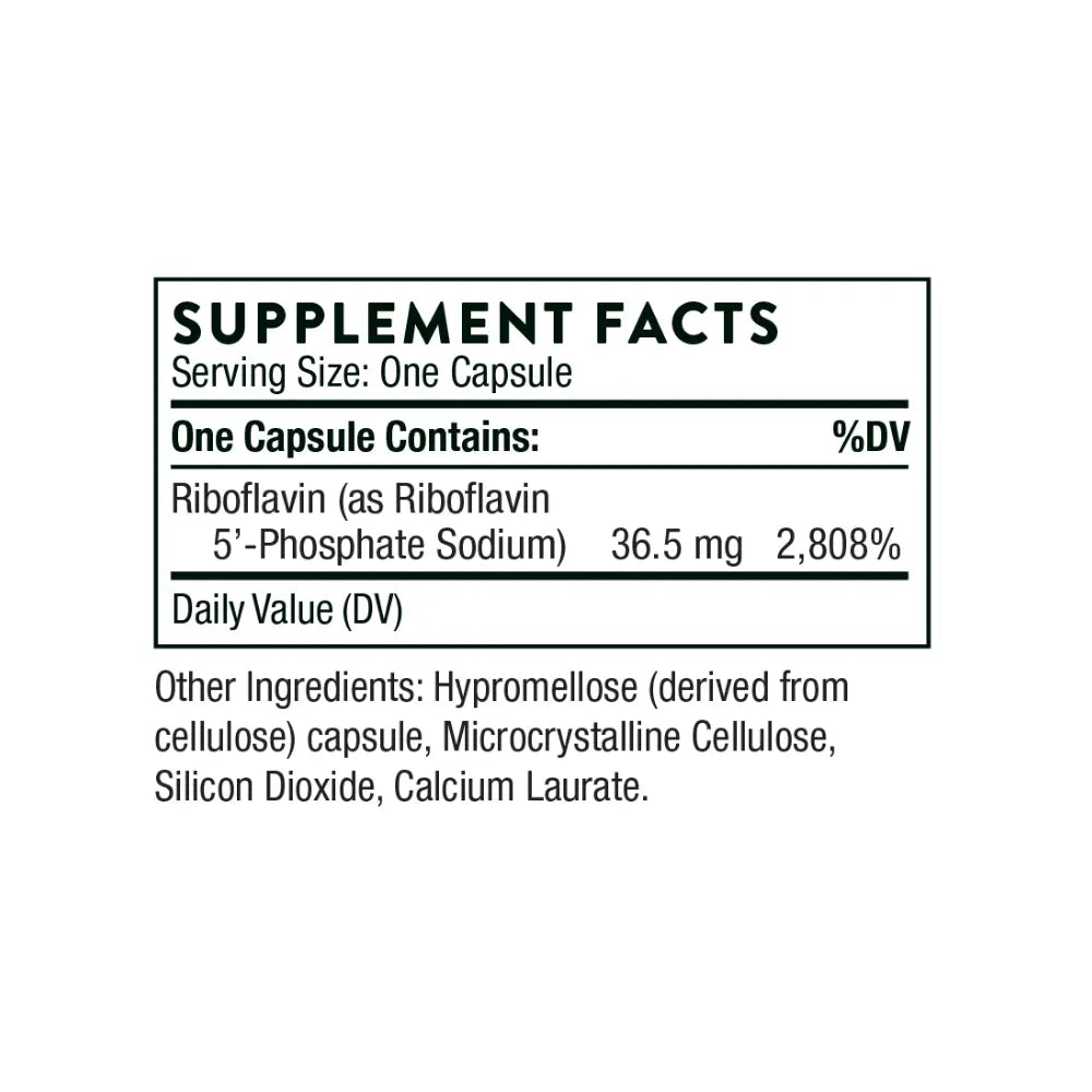 Riboflavine 5'-Fosfaat- 60 Capsules | Thorne