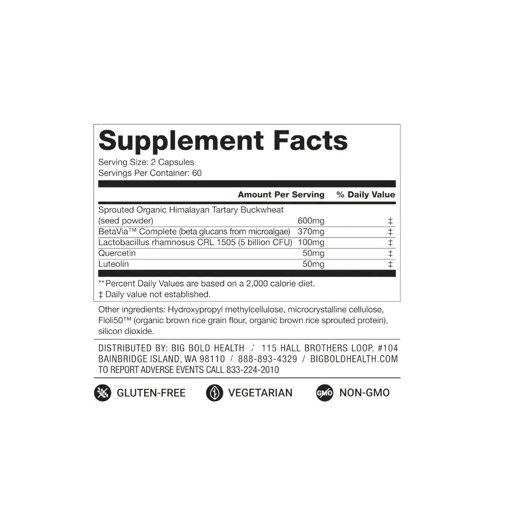 Mikrobiom verjüngen - 120 Kapseln| Big Bold Health