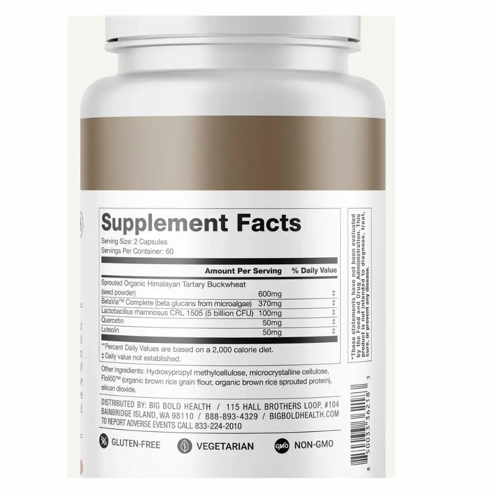 Mikrobiom verjüngen - 120 Kapseln| Big Bold Health