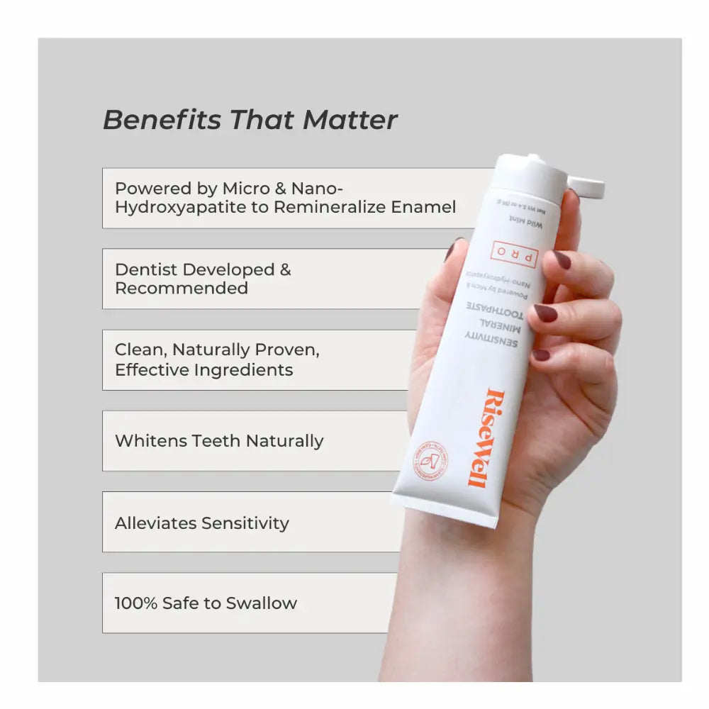 PRO Mineral Toothpaste - 100ml | RiseWell