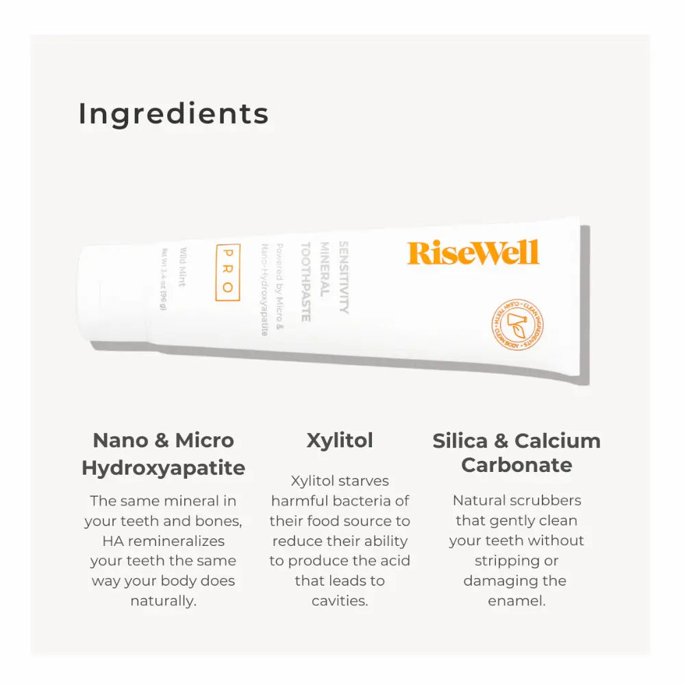 PRO Mineral Toothpaste - 100ml | RiseWell
