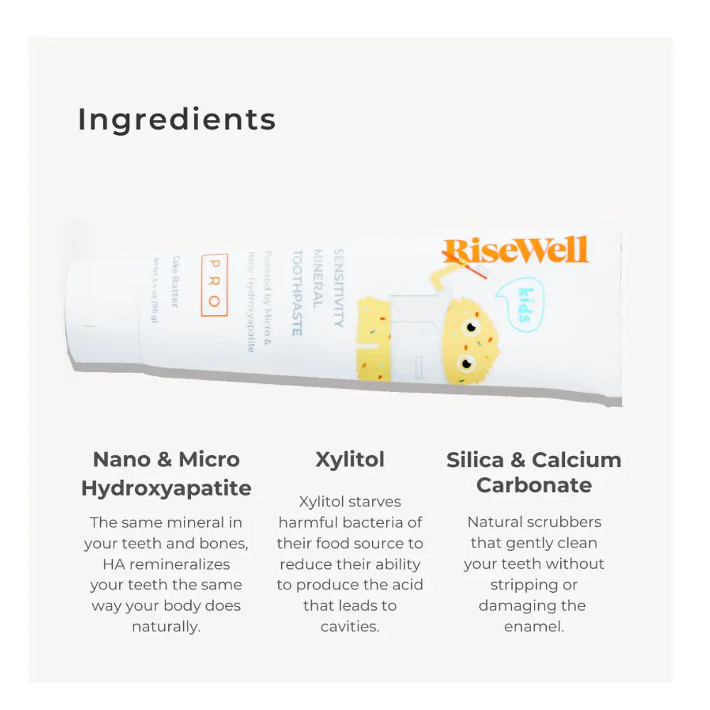 Kids PRO Mineral Toothpaste - 100ml | RiseWell