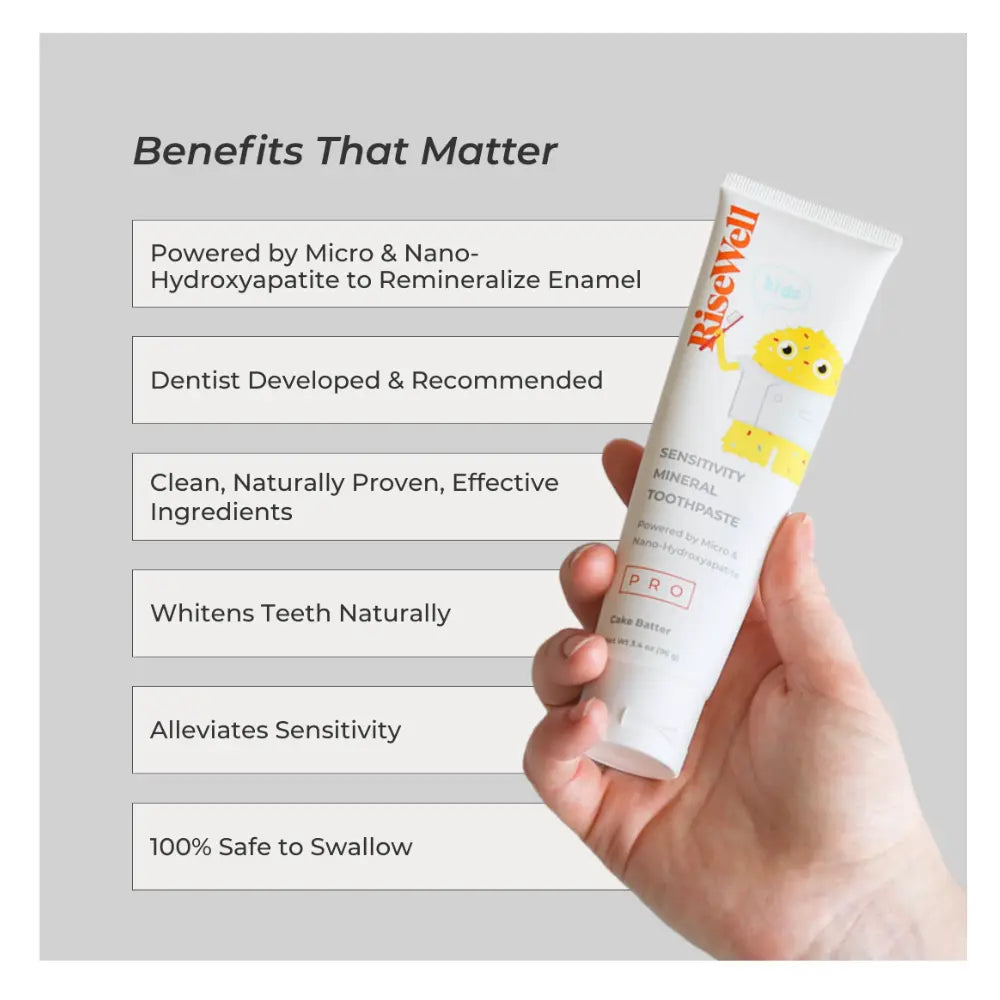 Kids PRO Mineral Toothpaste - 100ml | RiseWell
