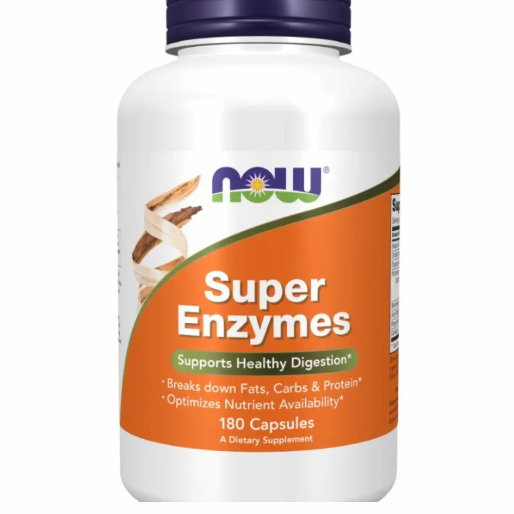 Super Enzymes - 180 Capsules| NOW Foods