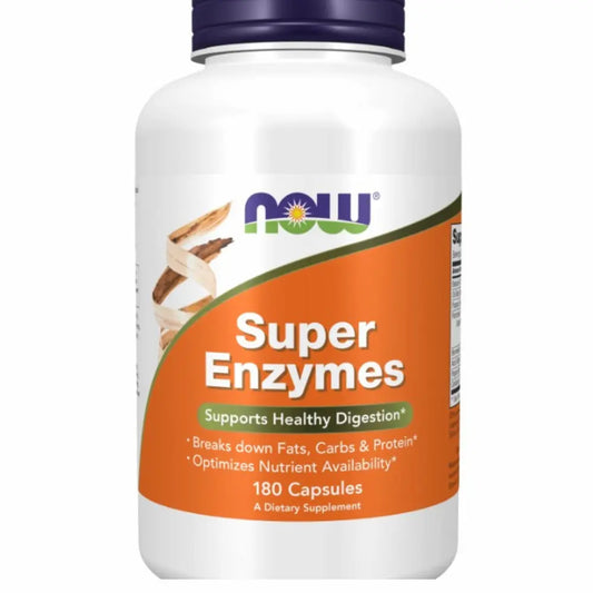 Super Enzymes - 180 Capsules| NOW Foods