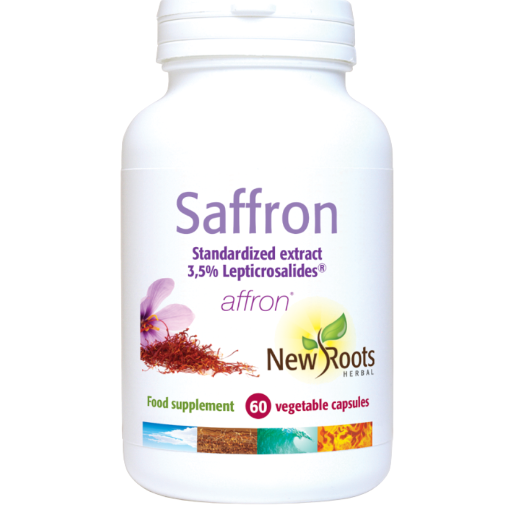 Saffron - 60 Capsules | New Roots Herbal