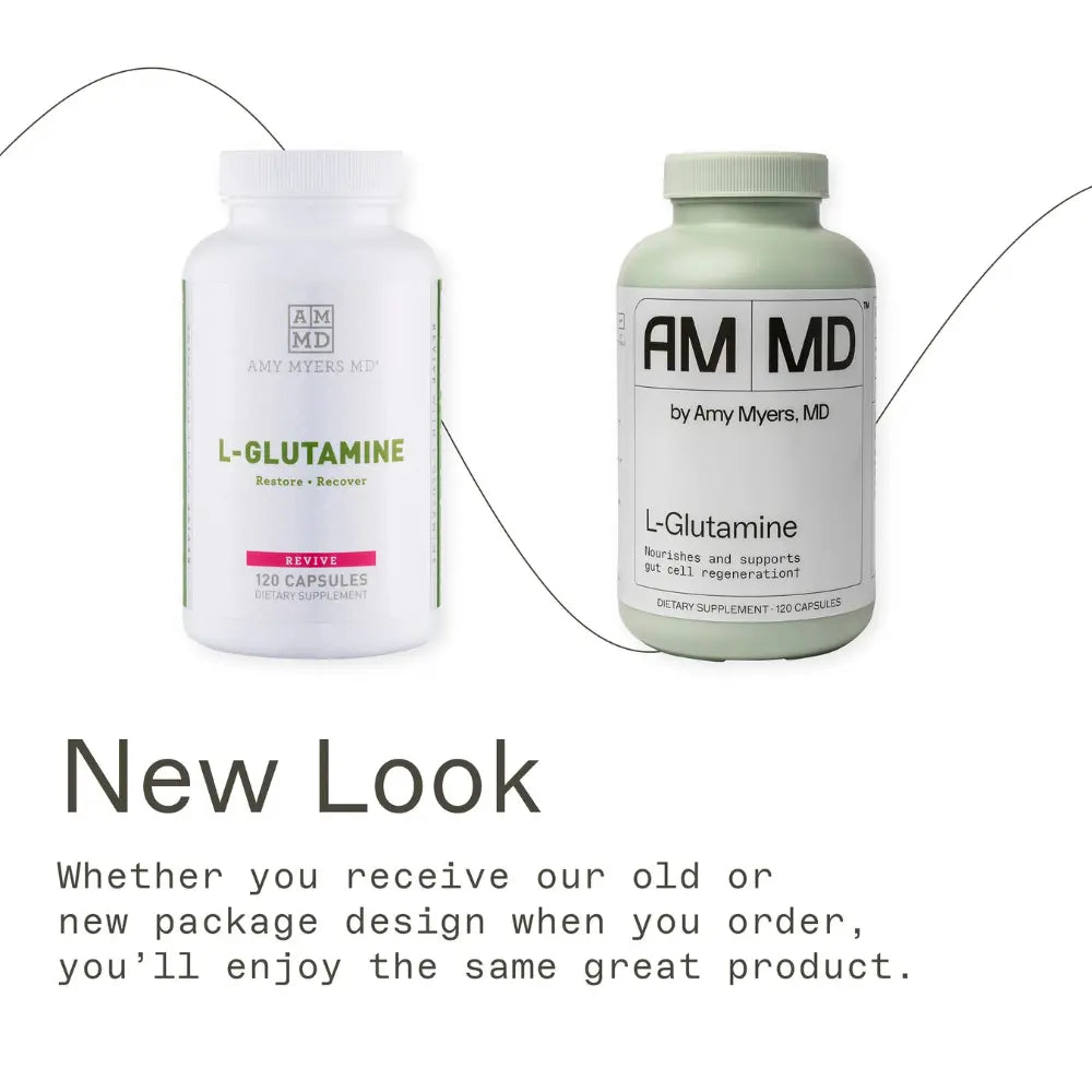 L- Glutamine 850mg - 120 Capsules | Amy Myers MD