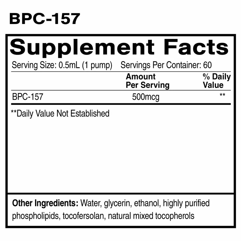 BPC 157 - 30 ml - | Quicksilver Scientific