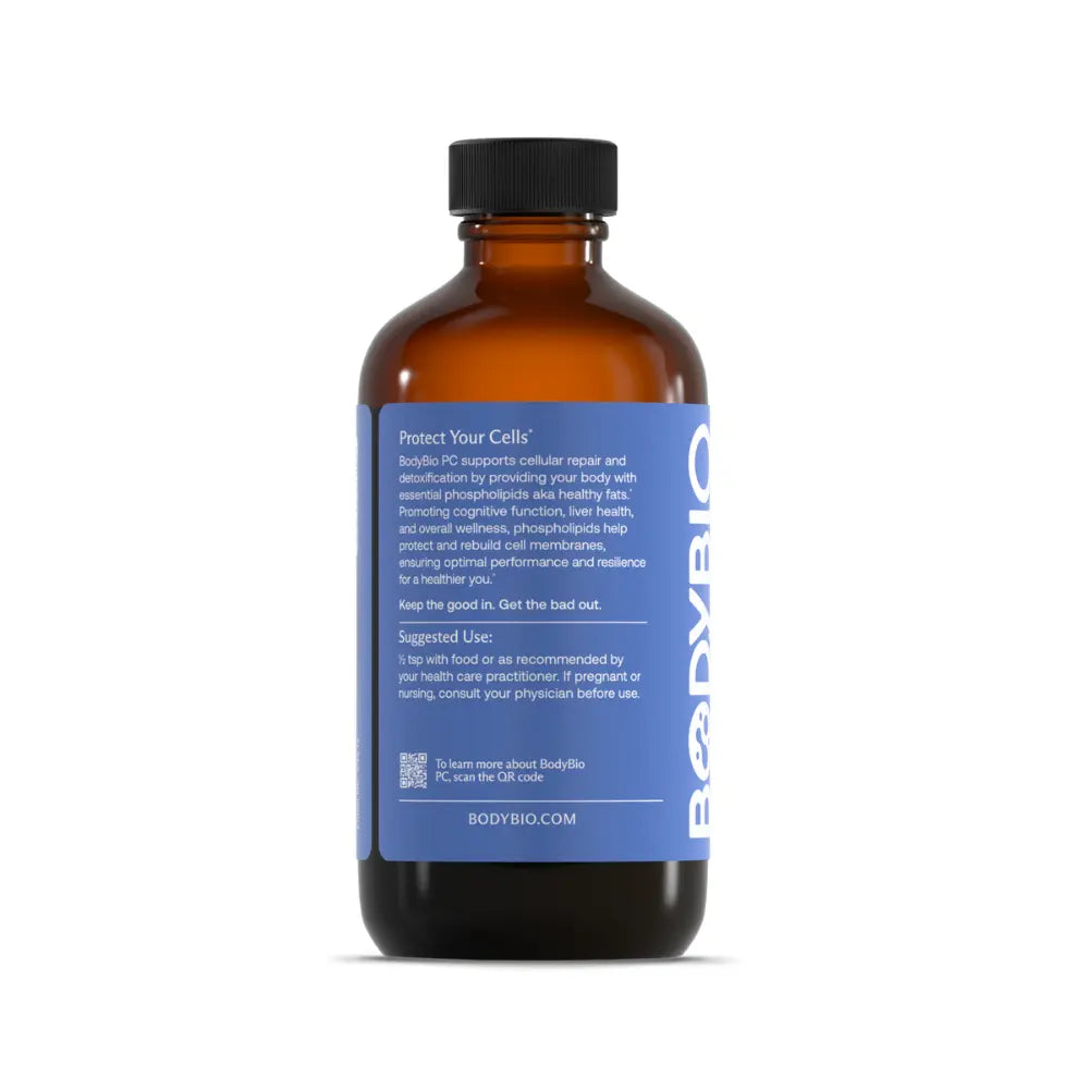 BodyBio PC Liquid (Phosphatidylcholine) - 236.59 ml | Body Bio