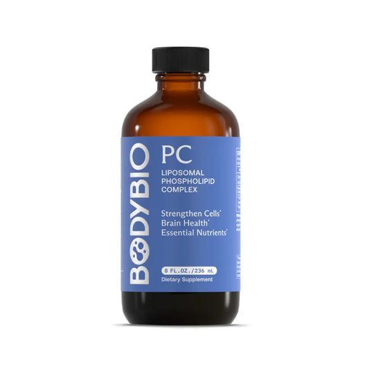 BodyBio PC Liquid (Phosphatidylcholine) - 236.59 ml | Body Bio