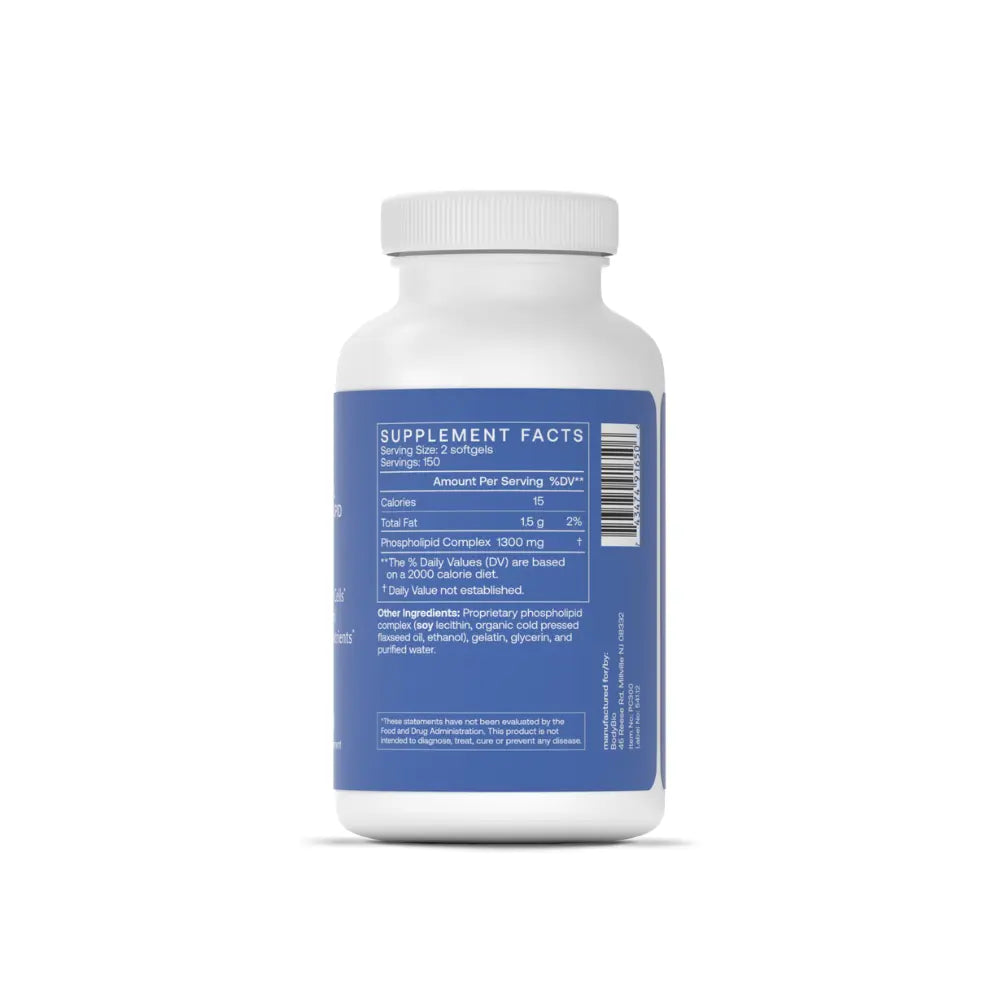 BodyBio PC Softgels (Phosphatidylcholine) - 300 Softgels | Body Bio