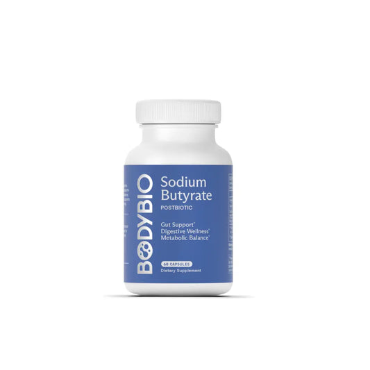 Butyrate Sodium - 60 Capsules | Body Bio