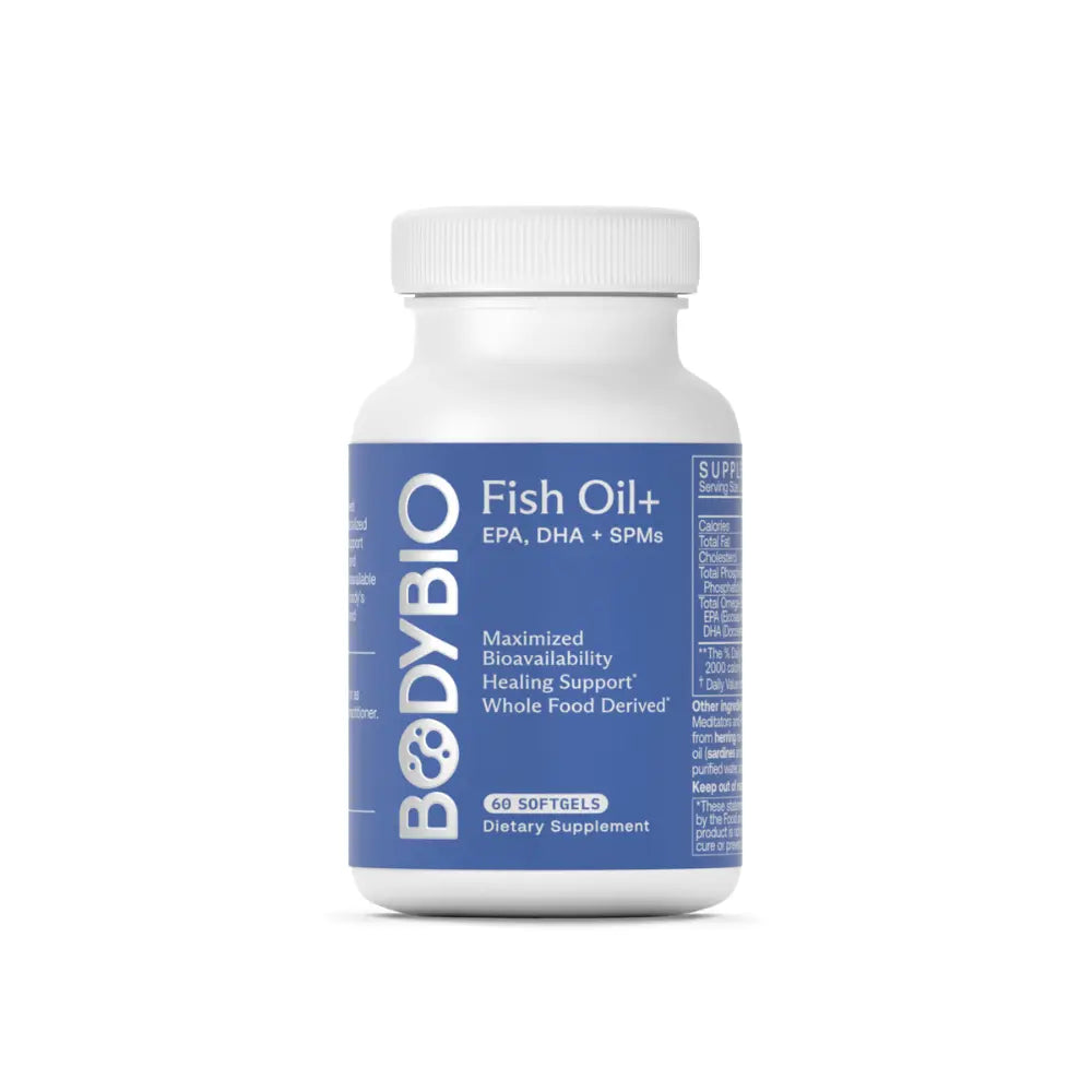 Fish Oil+ - 60 Softgels | Body Bio
