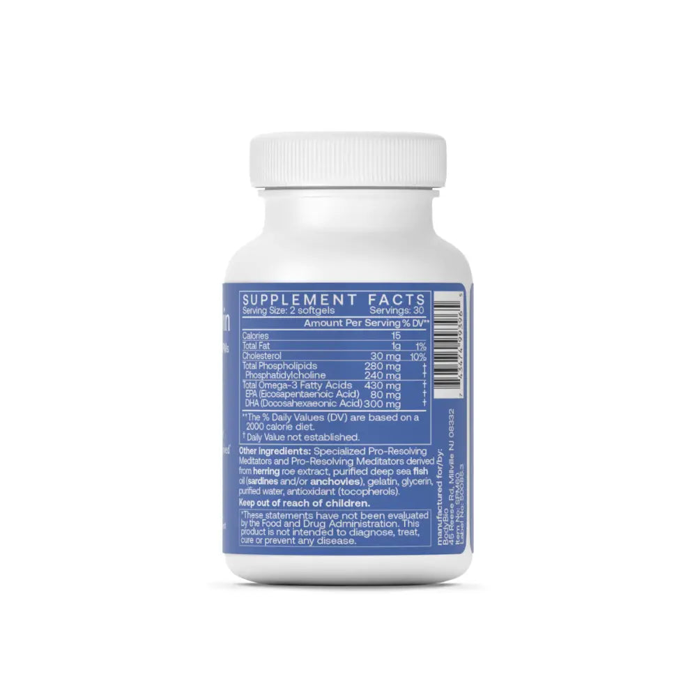 Fish Oil+ - 60 Softgels | Body Bio