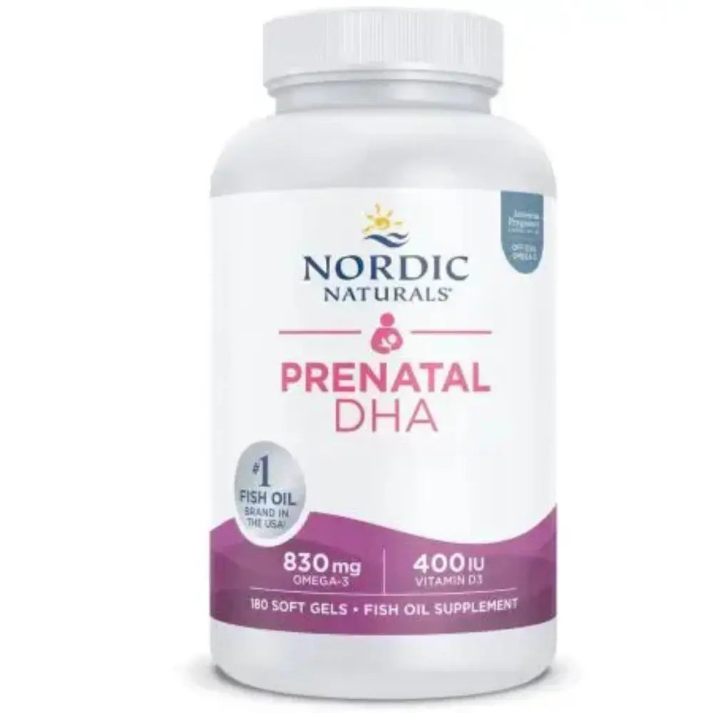 Prenataal DHA 830mg - 180 Softgels | Nordic Naturals