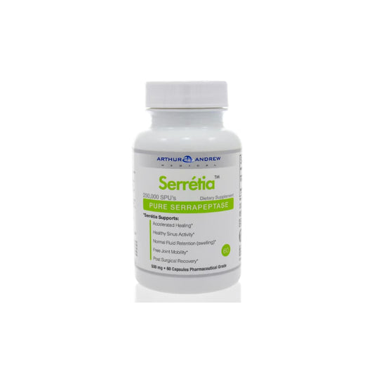 Serretia - 60 Capsules | Arthur Andrew Medical