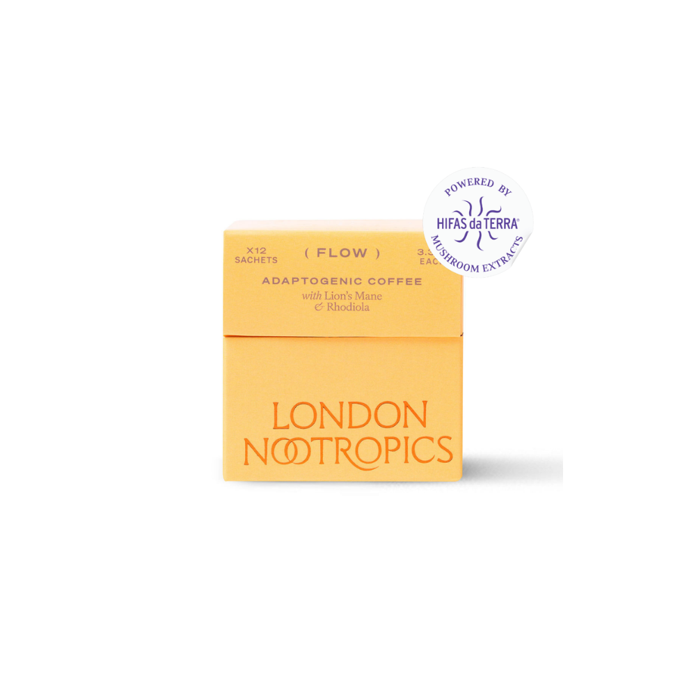 Flow Lion's Mane Mushroom Coffee - 12 Sachets | London Nootropics
