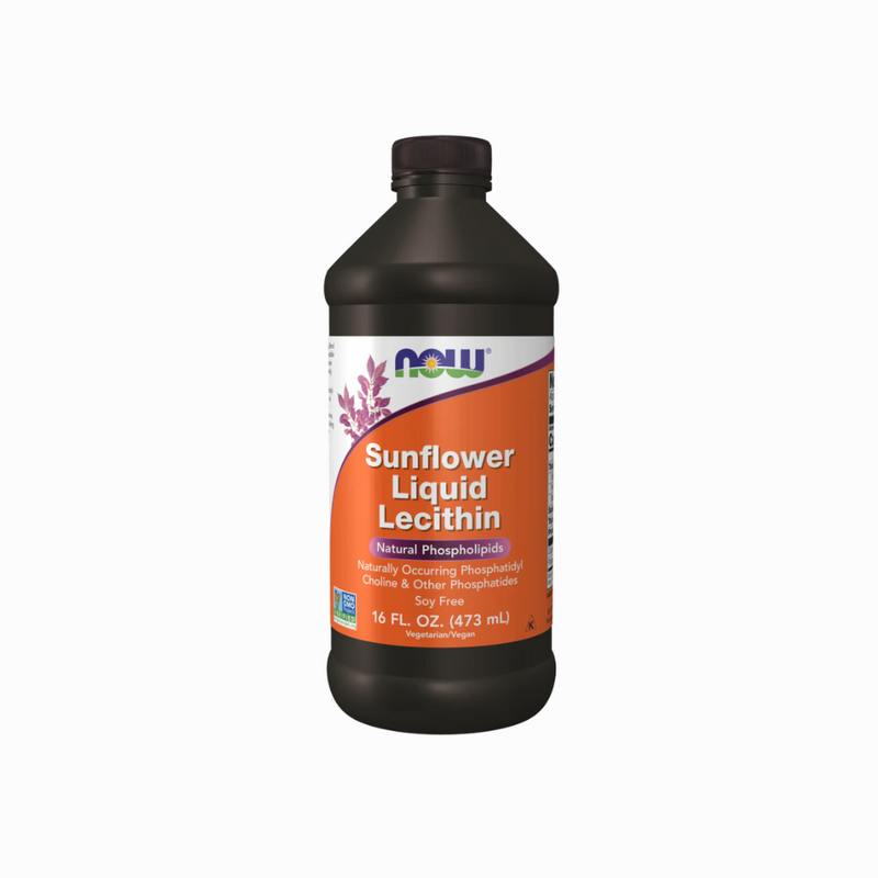 Sunflower Liquid Lecithin - 473 ml | NOW Foods