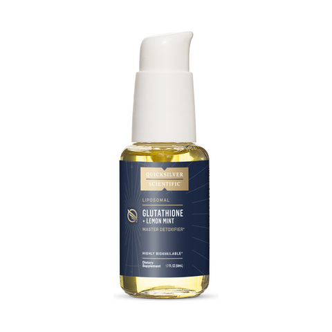 Liposomal Glutathione with Lemon Mint - 50ml | Quicksilver Scientific   Supplement Hub Global