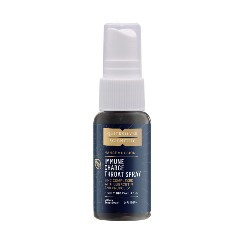 Immune Charge+ Throat Spray - 27ml | Quicksilver Scientific ...