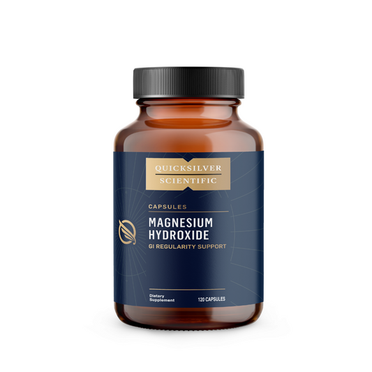 Magnesium Hydroxide - 120 Capsules | Quicksilver Scientific