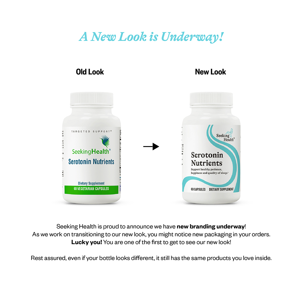Serotonin Nutrients - 60 Capsules | Seeking Health