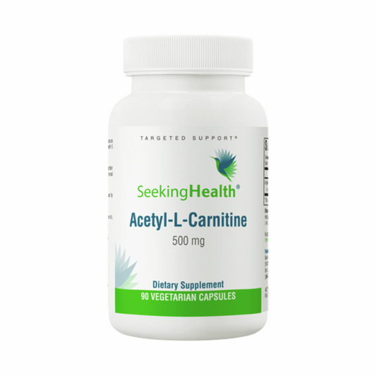 Acetyl-L-Carnitine 500mg - 90 Capsules | Seeking Health