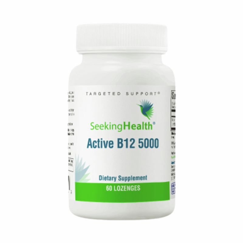 Active Vitamin B12 5000 | 60 Pastiller | Seeking Health