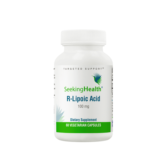 Alpha R Lipoic Acid 100mg - 60 Capsules | Seeking Health
