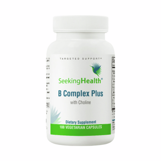 B Complex Plus | 100 Kapsler | Seeking Health