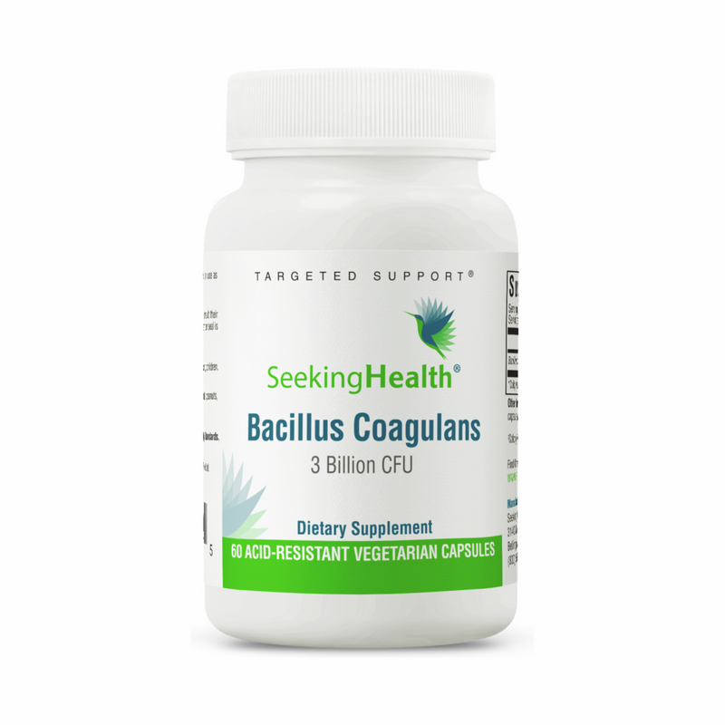 Bacillus Coagulans - 3 Milliarden KBE - 60 s√§ureresistente Kapseln | Seeking Health