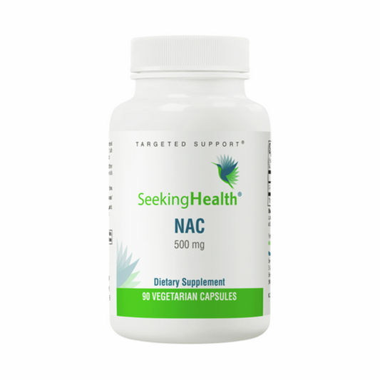 N-Acetyl-L-Cysteine (NAC) 500mg - 90 Capsules | Seeking Health