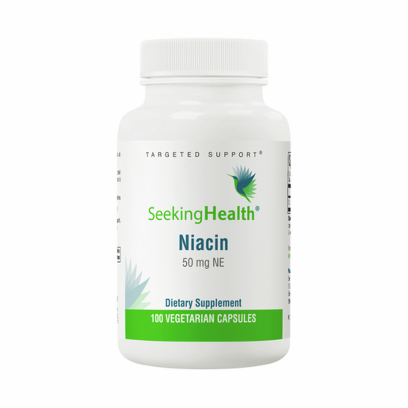 Niacina | 50mg | 100 Capsule | Seeking Health