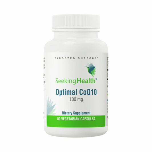 Optimal CoQ10 | 100mg | 60 Capsule | Seeking Health