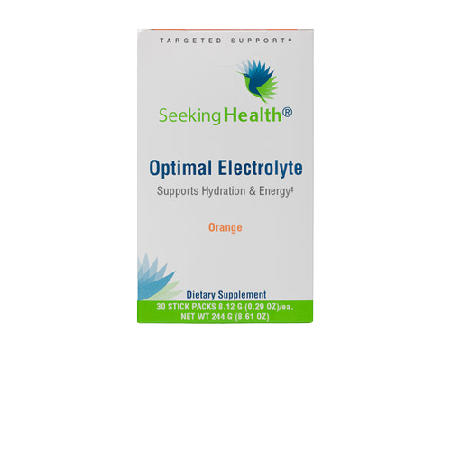 Optimal Electrolyte (Sinaasappel Smaak) - 30 Stickverpakkingen | Seeking Health