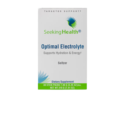 Optimale Elektrolyte - Seltzer Geschmack - 30 Stick Packs | Seeking Health