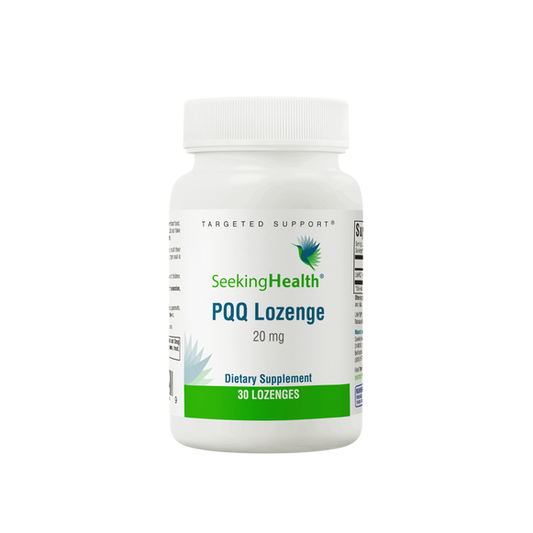 PQQ Lozenge 20mg - 30 Lozenges | Seeking Health