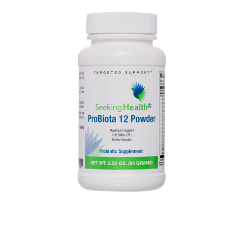 ProBiota 12 Powder (100 Billion CFU's) - 64g | Seeking Health