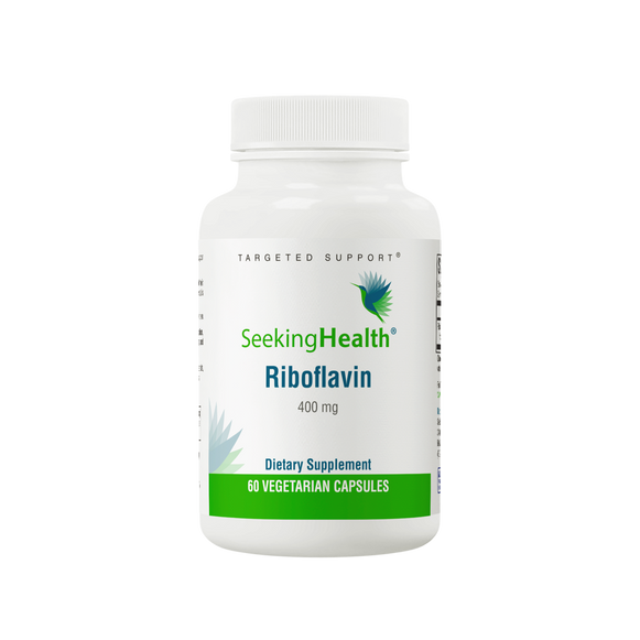 Riboflavine 400mg - 60 capsules | Seeking Health