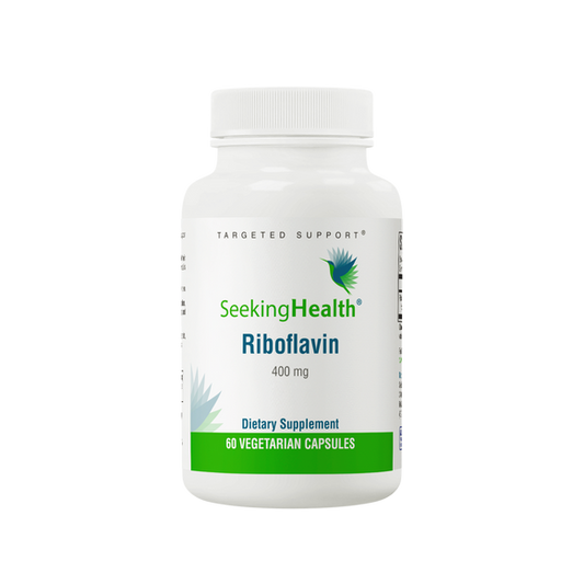Riboflavine 400mg - 60 Capsules | Seeking Health
