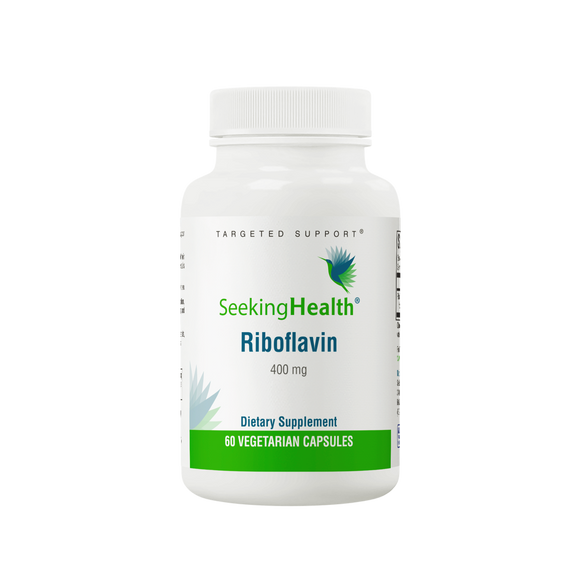 Riboflavine 400mg - 60 Capsules | Seeking Health