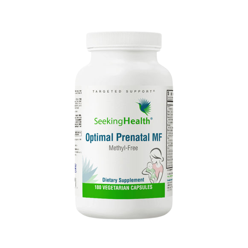 Optimal Prenatal MF (Sans Methyl) - 180 Capsules | Seeking Health