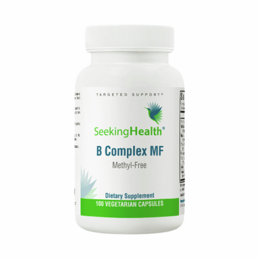 B Complex Plus Methyl-Free | 100 capsule | Seeking Health