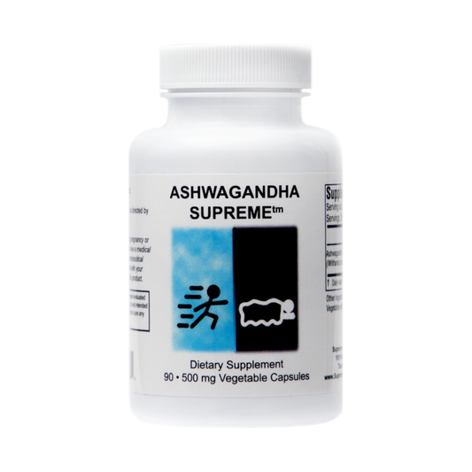 Ashwagandha Supreme | 500mg | 90 Kapsler | Supreme Nutrition Products