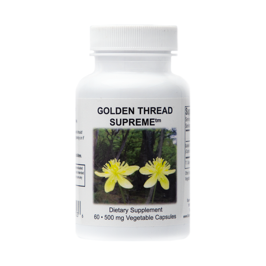 Golden Thread Supreme (Coptis chinensis) | 545mg | 60 Kapsler | Supreme Nutrition Products