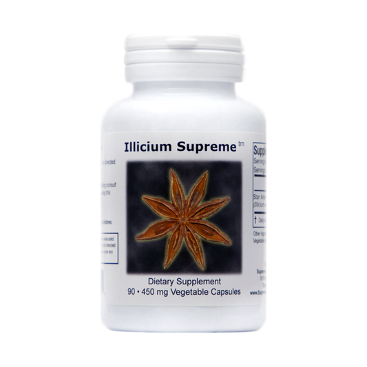 Illicium Supreme (Illicium verum) | 450mg | 90 Kapsler | Supreme Nutrition Products
