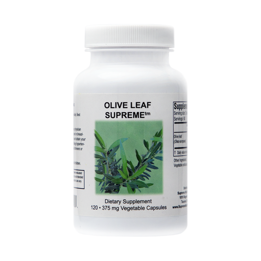 Olivenblatt Supreme (Olea europaea) 450mg - 120 Kapseln | Supreme Nutrition Products