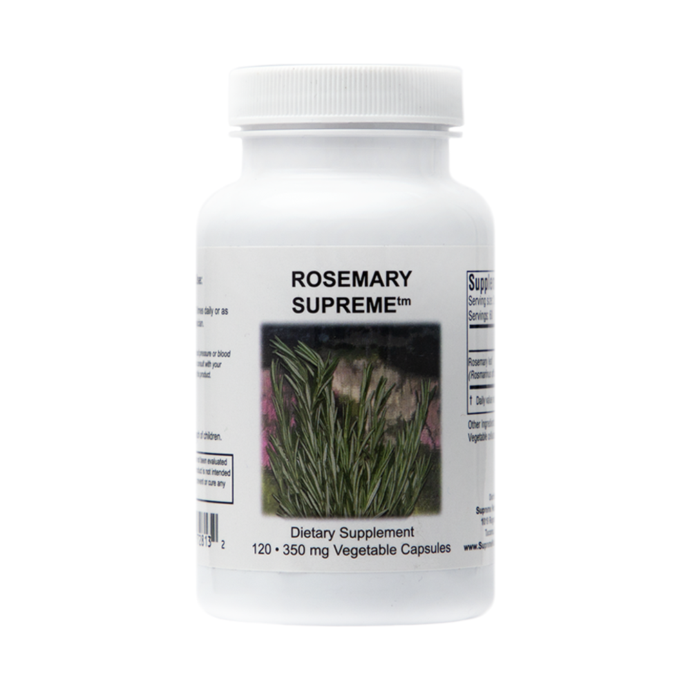 Rozmarin suprem (Rosmarinus officinalis) 350mg | 120 Capsule | Supreme Nutrition Products