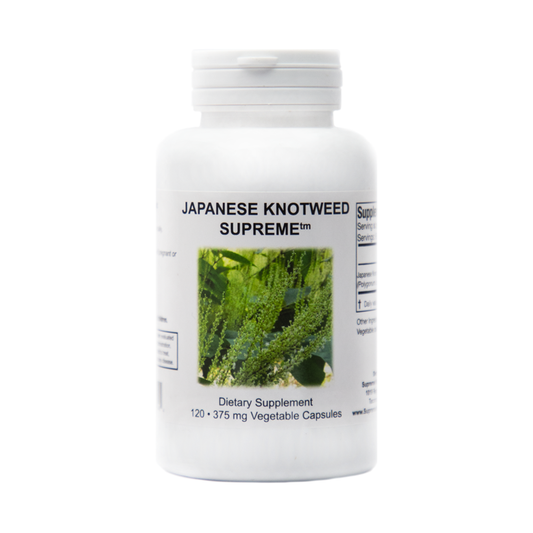 Japansk knopurt Supreme | 750mg | 120 Kapsler | Supreme Nutrition Products