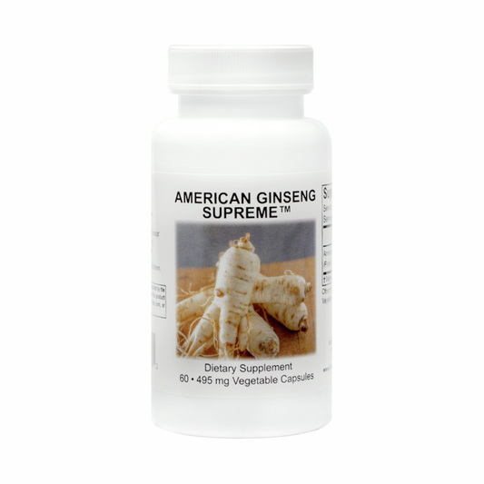 Amerikanischer Ginseng Supreme - 60 Kapseln | Supreme Nutrition Products